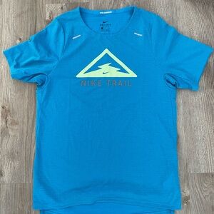 Nike Trail Dri-Fit Blue T-Shirt